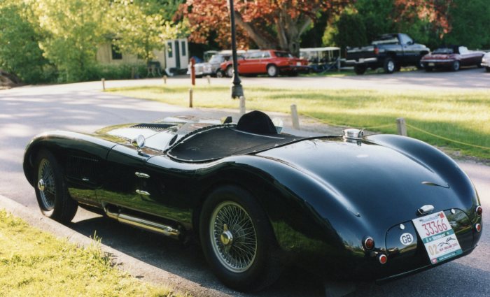 Jaguar C-Type replica